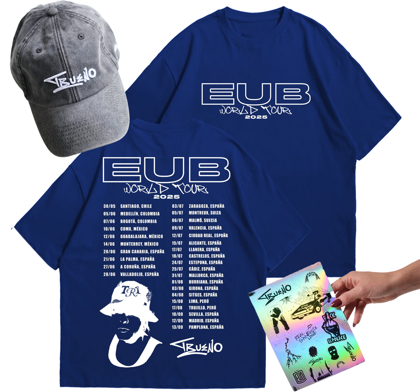 Pack Camistea + Gorra + Stickers