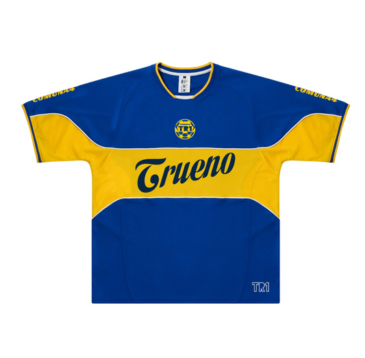 Camiseta Azul y Oro
