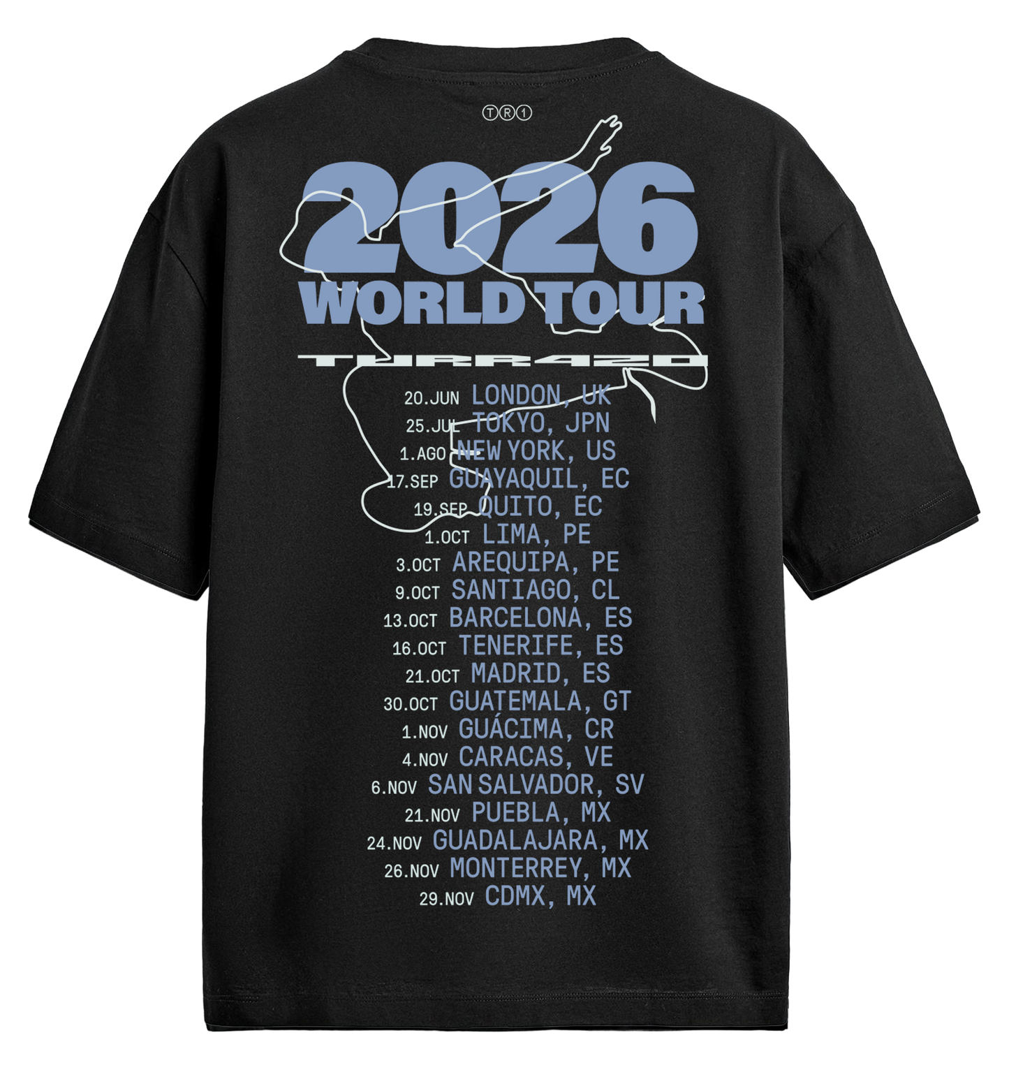 CAMISETA TOUR 26